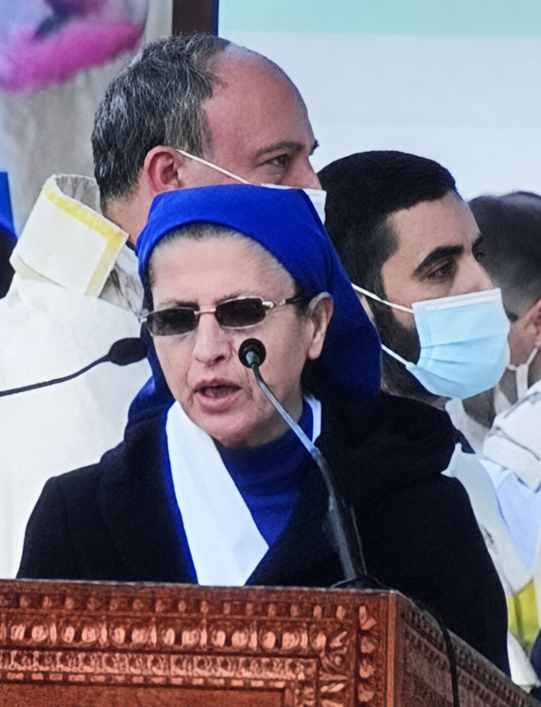زيارة البابا فرنسيس إلى العراق - كلمة الأخت في الاحتفال
